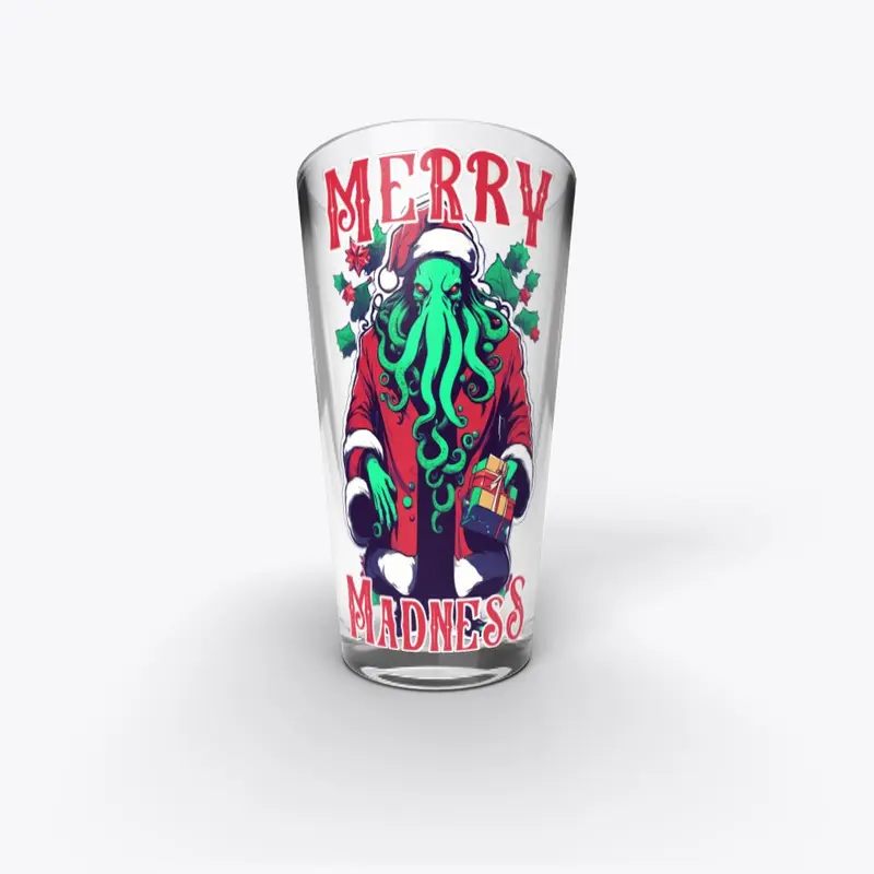 Merry Madness - Lovecraft Cthulhu Santa 